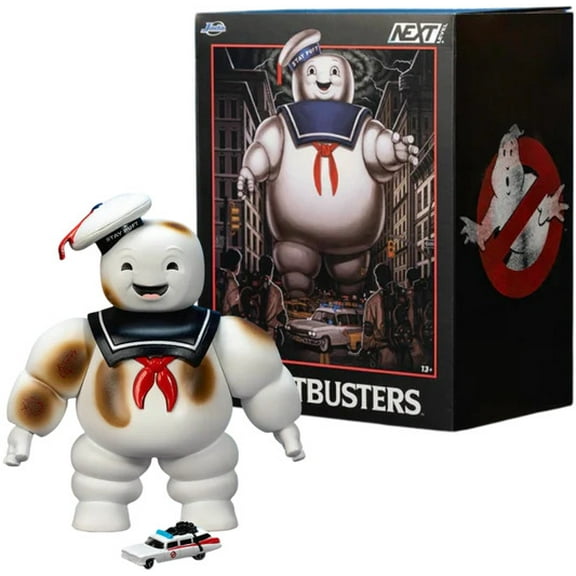 Jada Toys - Ghostbusters - Nanoscene - 6 Stay Puft Marshmallow Man with Nano Ecto-1