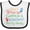 White and Black, variant on Inktastic Ham Radio Operator Like Daddy Boys or Girls Baby Bib
