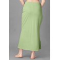 thumbnail image 3 of Trendmalls Lycra Spendex Saree Shapewear Petticoat for Women-P01-Pale Green, 3 of 6