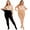 1Black 1Nude, variant on G&Y Women's Plus Size Semi Opaque Tights, 80D Control Top Pantyhose, 2 Pairs, Black 2XL