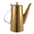 thumbnail image 1 of 1 PC Durable Botella de aceite de acero inoxidable Sopa de acero inoxidable Contenedor de botella, 1 of 5