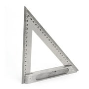 Drawing Carpentry 170mm 250mm Double Side Scale Metric Triangle Ruler Square
