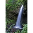 thumbnail image 3 of Thomas, Logan 17x24 Black Modern Framed Museum Art Print Titled - Serene Waterfall, 3 of 5
