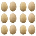thumbnail image 1 of Instruments de Percussion Musicale Hochets en Bois en Forme d'Œuf pour Bébés Enfants Lot de 12, 1 of 7