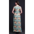 thumbnail image 4 of Bimba Floral Ladies Printed Front Slit Sleeveless Maxi Summer Long CasualÂ&nbsp;Dress-Large, 4 of 5