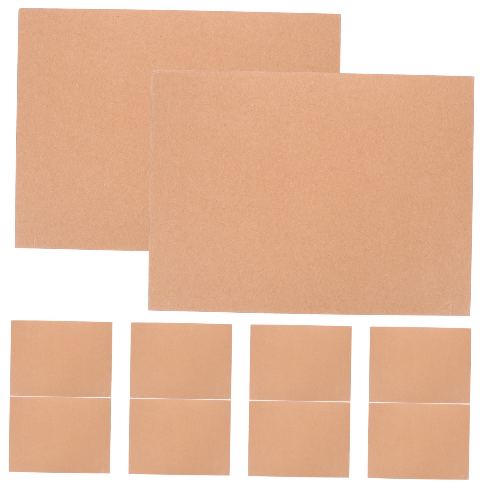 FOMIYES 30Pcs Khaki Office Mailing Envelopes Self Sealing Construction