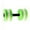 Green, variant on Mancuerna Non-Slip Solid Colorfast Water Resistance Dumbbells for Water Exercise
