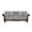 Gray, variant on Roundhill Furniture Hernen Carved Wood Frame Gray Sofa