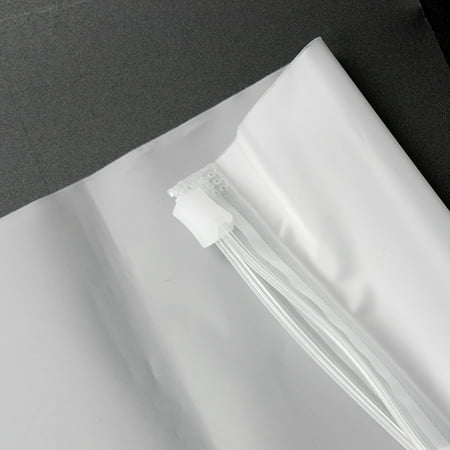 zippered garment protection clear plastic clothes bag storage shirt travel