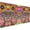 Hippie Flowers, variant on Cute Rubber Ducks XL Large Mouse Pad with Stitched Edges Long Non-Slip Rubber Base Mousepad Yellow Cartoon Ducky Laptop Keyboard Mat Desk Pad for Office Home Desk Decor, 31.5" X 11.8"