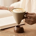 thumbnail image 1 of Mug 180ML Small Conical Coffee Cup with Ball Bearing Base Elegant Cone-Shaped Mug(1Pcs) Rkxzt, 1 of 6