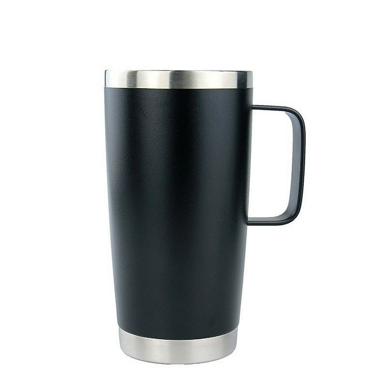 20 oz Mug with Lid, Insulated Travel Coffee Mug, Double Wall
