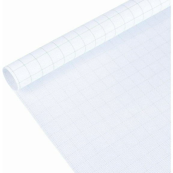 14CT Aida Cloth Embroidery Stitch Fabric 39.4×29Inch Easy Count Thread Grid Cotton Stitch Fabrics for Craft Embroidery Handmade Needlework DIY Handicrafts for DIY