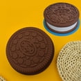 thumbnail image 5 of Molde de pastel de gasa Oreo, herramientas para hornear Chocolate de 6 ", Mousse de galletas, abrasivo de silicona de 178x37mm (solo herramienta de un toque), 5 of 5