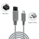 thumbnail image 5 of Cable de Carga Tipo C Wigearss Gris de 2M para Wii Work, 5 of 6