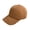 Khaki, variant on Plush Baseball Cap Autumn Winter Fuzzy Curved Brim Windproof Warm Solid Color UV Men Women Adults Outdoor Sports Casual Ponytail Peaked Hat Black