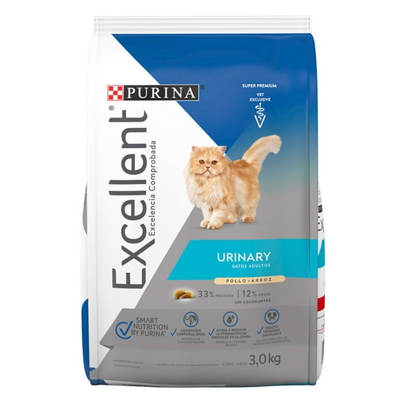 Alimento Para Gato Excellent Urinary de 3kg