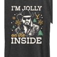thumbnail image 3 of Yellowstone - Jolly On The Inside - Women's Short Sleeve Graphic T-Shirt, 3 of 6