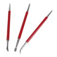 thumbnail image 2 of Leather Plastic And Rubber Professional Leather Press Rub Tool, Handmade Printing Press Wipers, For Leather Craft Professionals Amateurs, 2 of 8