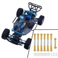 thumbnail image 4 of Varillas de ajustables, 7 piezas, tensor de enlace Servo para Slash 2WD 1:10 RC Short Course Truck Accs, piezas de repuesto, actualiza dorado Hugo varilla de enlace del coche rc, 4 of 6