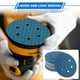 thumbnail image 5 of 50 Piezas de Discos de Lijado de 6 Pulgadas con 6 Agujeros, Papel de Lija de 150 Granos con Gancho y Asa, Universal para Reparación Automotriz, Azul, 5 of 7