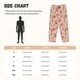 thumbnail image 3 of Balery Strawberry Floral Pantalones de pijama para mujer, pijamas ultraligeros, pantalones de estar por casa-Medium, 3 of 6