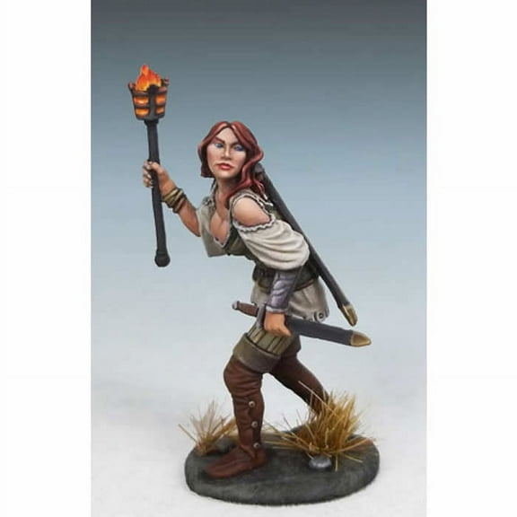 Raven Switchsword Female Rogue Miniature Diterlizzi Masterworks Dark Sword Miniatures