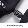thumbnail image 4 of Guantes Cálidos De Invierno Guantes de ciclismo a prueba de viento Guantes cálidos con dedos completos para esquiar Pesca (Negro) Hugtrwg Accesorios para bicicletas, 4 of 9