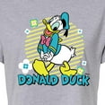 thumbnail image 3 of Disney - Donald Duck  - Juniors Cropped Cotton Blend T-Shirt, 3 of 5