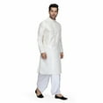 thumbnail image 3 of Mens Silk Blend Bollywood Style Designer Party Wear Indian Ethnic Dhoti Kurta, 3 of 5