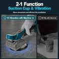 thumbnail image 5 of Ceramic tile vibration tool compatible with Makita batteries, two electric one charging cordless handheld ceramic tile vibration leveling machine, and floor brick wall, 5 of 5