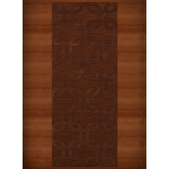 Dalyn Dover Area Rug DV7 Dv7 Paprika Rectangles Loops 2' 6" x 8' Rectangle