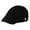 Black, variant on Unisex Solid Cotton Beret Style Baseball Cap Breathable Adjustable Casual Sun Hat