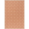 thumbnail image 2 of Safavieh Linden Joey Geometric Indoor/Outdoor Area Rug, Rust/Creme, 5'3" x 7'6", 2 of 8