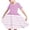 Pink, variant on Odeerbi Toddler Girls Summer A-Line Dress Cute Striped Swing Dress Toddler Kids Short Sleeve Stretchy Dress Toddler Girls Clothes