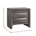 thumbnail image 5 of Bowery Hill Queen Storage 5 Piece Bedroom Set in Gray, 5 of 13
