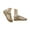 2Beige, variant on Boho Flip Flops for Women Dressy Beaded Orthopedic Sandals Slip on Slippers Slides Shoes