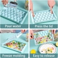 thumbnail image 6 of 2 Pack Round Ice Cube Tray with Lid, Mini Ice Ball Maker Mould for Freezer 33 Reusable Sphere Circle Ice Making Mold Easy Release for Water Cocktail Whiskey Coffee, 6 of 8