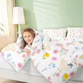 thumbnail image 5 of Erosebridal Goose Queen Bedding for Girls, Garden Party Bedding Comforter Set Queen, Stars Reversible 7-Piece, 5 of 6