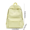 thumbnail image 3 of Fwttom Fresh and Sweet Backpack for Girls Macaron Colored Backpack Versatile Bow Ties Backpack for Going Out, 3 of 6