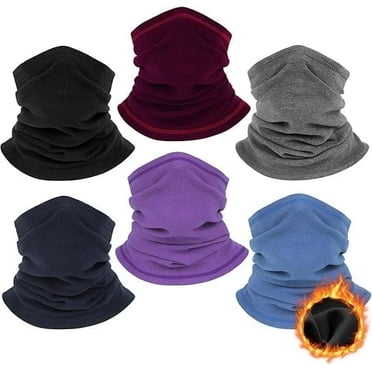 Winter Neck Warmer for Men Women  Neck Gaiter Face Ski Mask Windproof Face Cover Fleece Balaclava Scarf Cold Weather