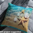 thumbnail image 2 of Feelyou Sealife Starfish Kid Fabric by the Yard 1 Yard, Ocean Seashell Home Decor Fabric by the Yard, Beach Marine Sewing Fabric, Luxury Bedroom Decor, 2 of 6