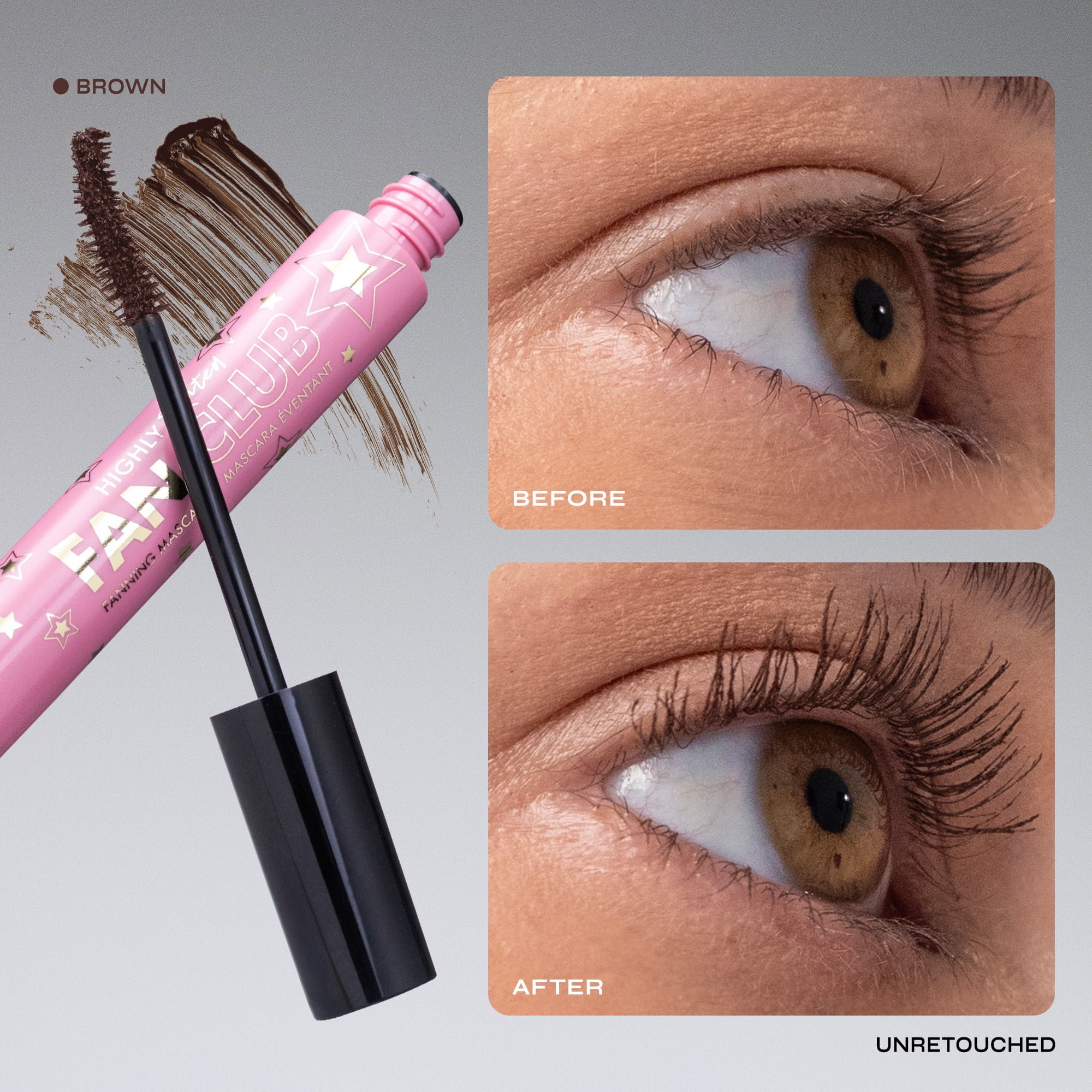 Milani Highly Rated Fan Club Fanning Mascara, Brown 120