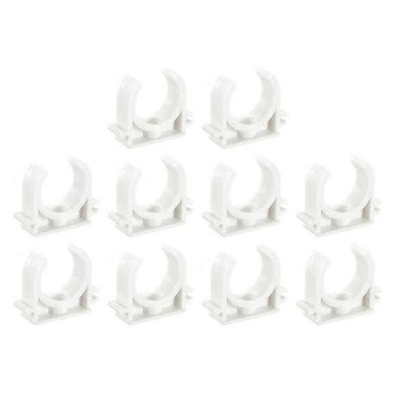 Water Pipe Clamps, 20 Pack Fit for 25mm(1") OD Hose U-Shaped Buckle Clips