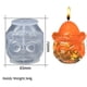 thumbnail image 1 of Vela de cabeza de calavera de Aroma DIY para hacer jabón de yeso, adorno de Halloween, moldes de silicona, regalo hecho a mano, artesanías de decoración del hogar, 1 of 4