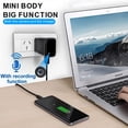 thumbnail image 3 of Minicámara con Wifi 1080P, Cargador USB con Micro Cámara corporal, Sensor inalámbrico de vigilancia portátil, grabadora de Audio y vídeo, videocámaras, 3 of 4