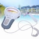 thumbnail image 3 of Probador De Cloro Medidor De Análisis De PH Carcasa De Plástico Con Sonda De Visualización De Pantalla Grande Y Reducción Para Piscinas O Spas De Tamaño Familiar Del, 3 of 7