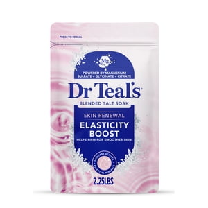 Dr Teal's Skin Renewal Elasticity Boost Salt Soak, 2.25 lbs