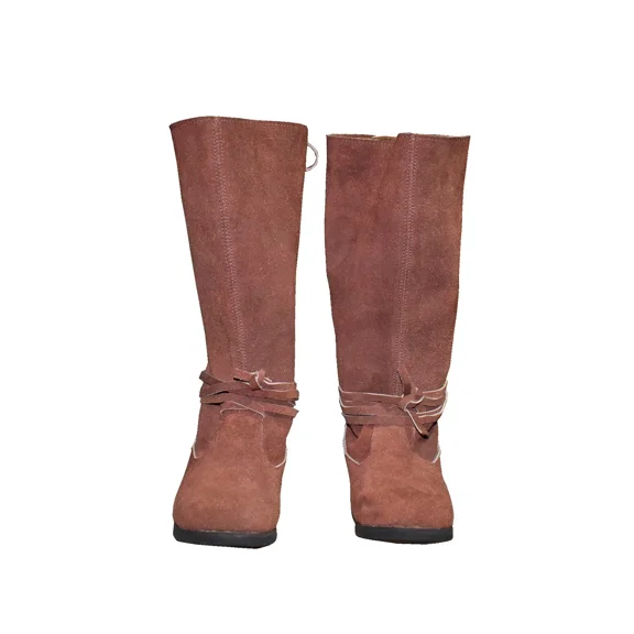 Late medieval boots Leather Medieval Larp Shoes SCA LARP