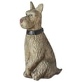 thumbnail image 2 of Figura de resina de cachorro, estatua de perro, adorno, adorable decoración de jardín, regalo para perros. 7x12.5x18cm, 2 of 9